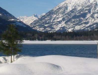 Skiing Lake Chelan, Cabana 8